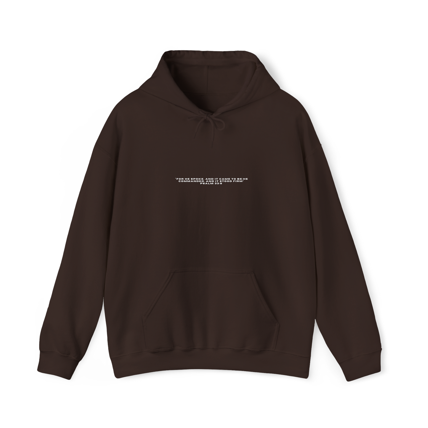 Psalm 33:9 Unisex Hoodie