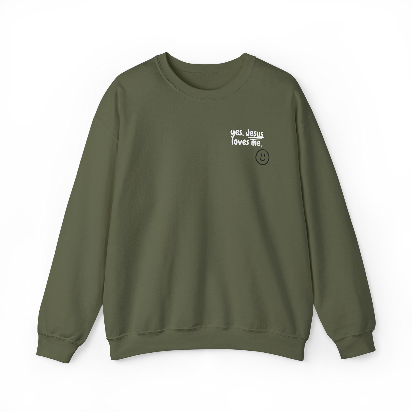 Yes Jesus Loves Me Unisex Sweatshirt