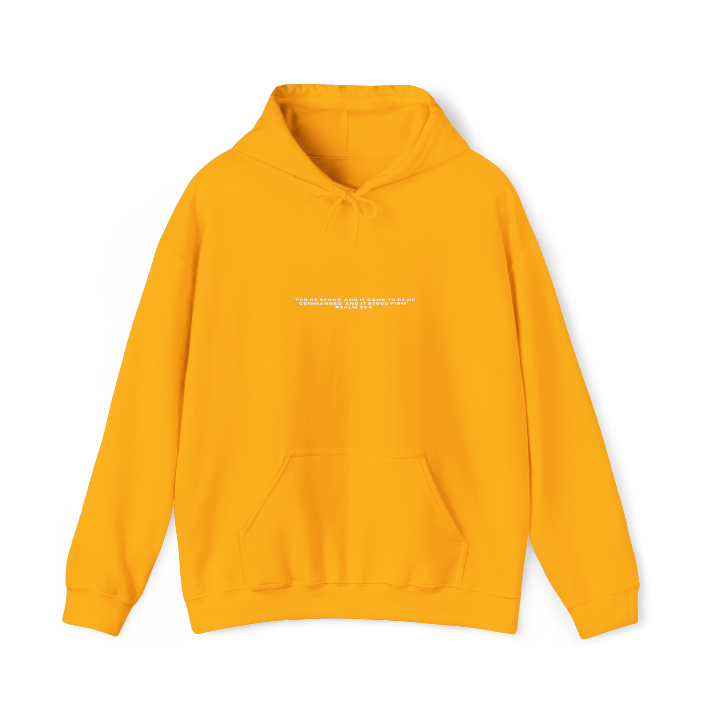 Psalm 33:9 Unisex Hoodie