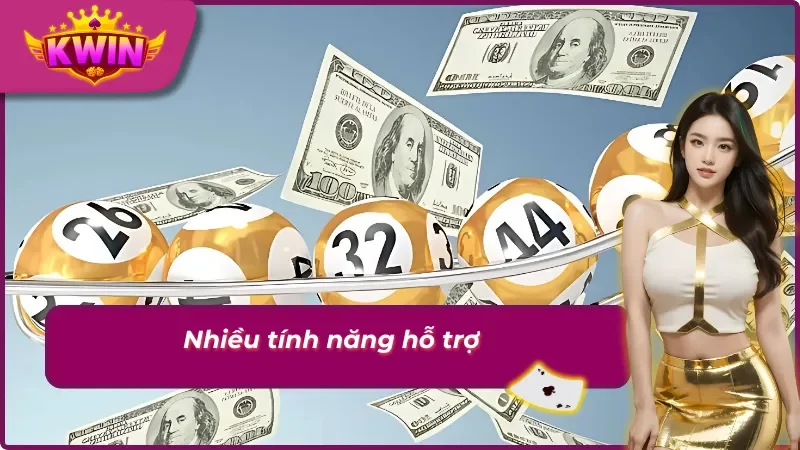 Xổ Số Kwin - Chơi Là Trúng, Nhận Thưởng Liền Tay 3 Đa dạng tính năng tích hợp tại xổ số Kwin